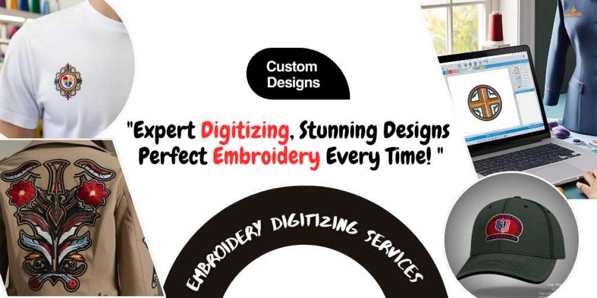 Digital Embroidery Stitching Services USA UK