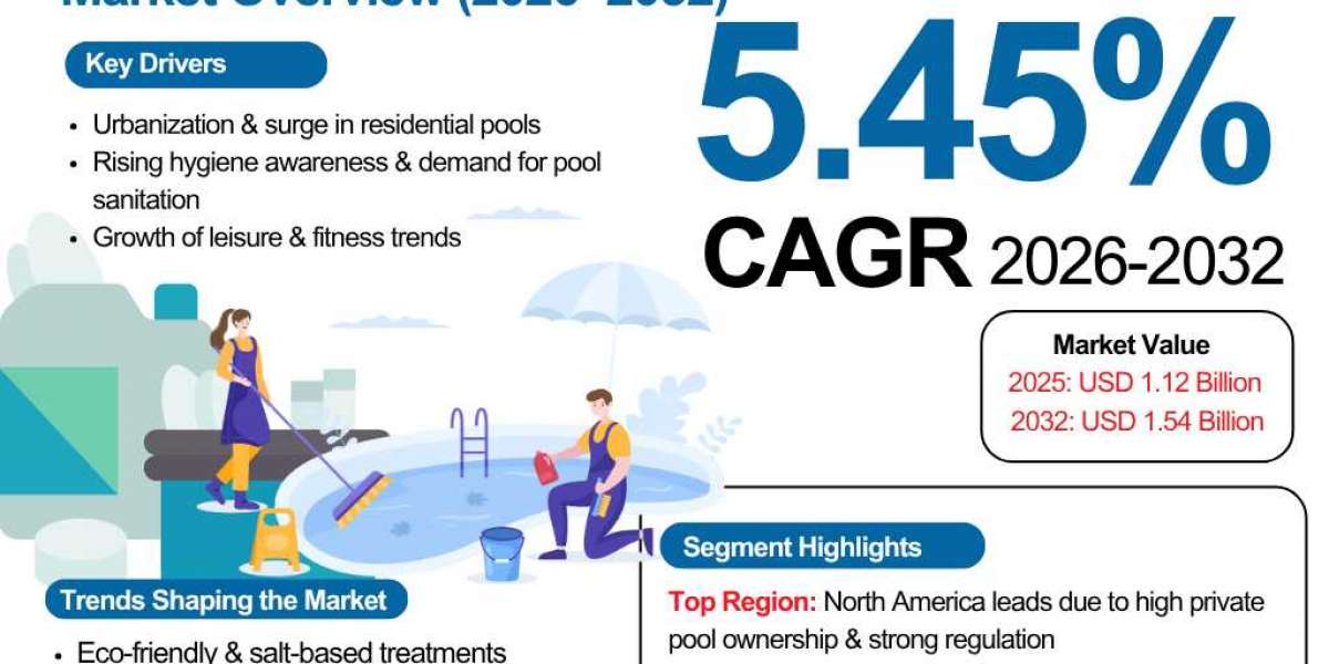 Global Swimming Pool Chemicals Industry to Reach $1.54 Billion by 2032 – Key Insights
