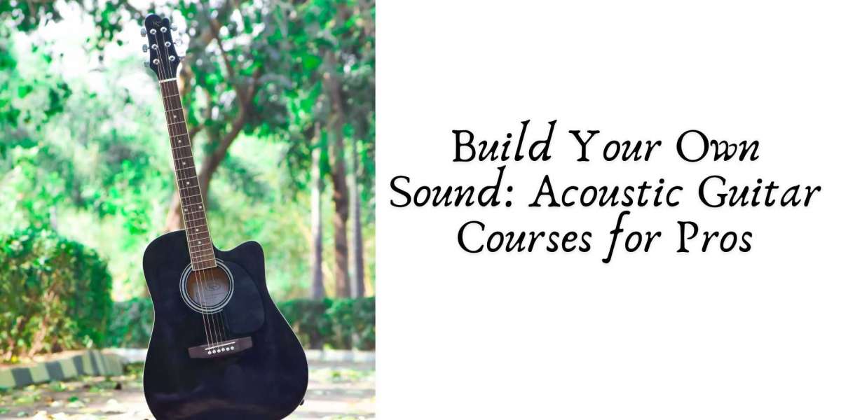 Build Your Own Sound: Acoustic Guitar Courses for Pros