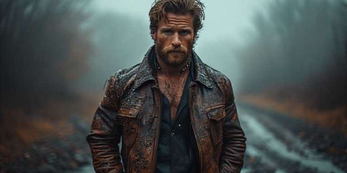 Timeless Appeal of Distressed Leather Jacket Men