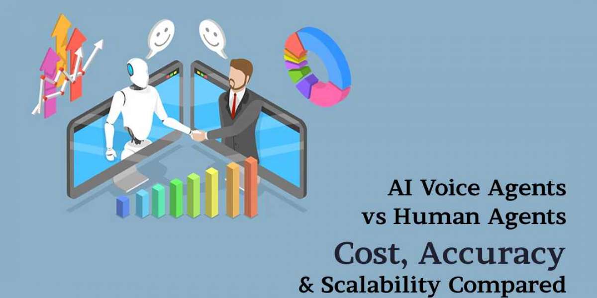AI Voice Agents vs Human Agents: Cost, Accuracy & Scalability Compared
