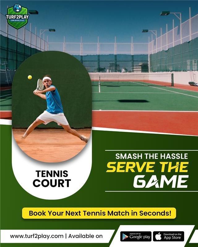 Affordable Tennis Court Booking — Turf2Play Platform | by Turf2play | Aug, 2025 | Medium