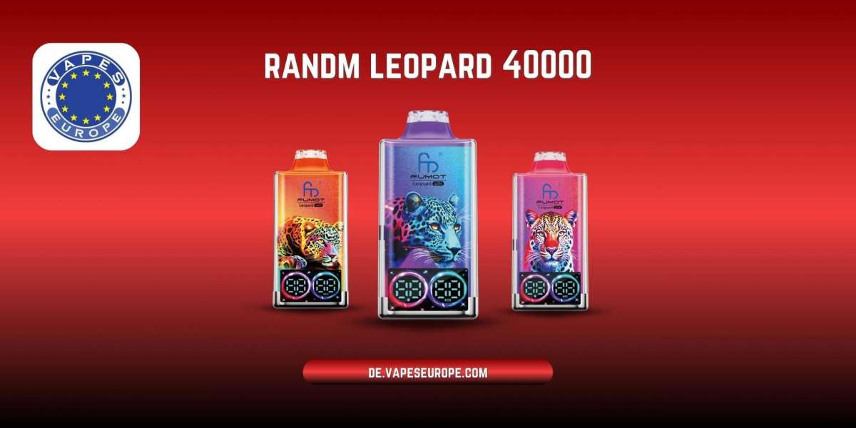 RandM Leopard 40000 – Die Zukunft der Einweg E-Zigaretten mit 40000 Puffs