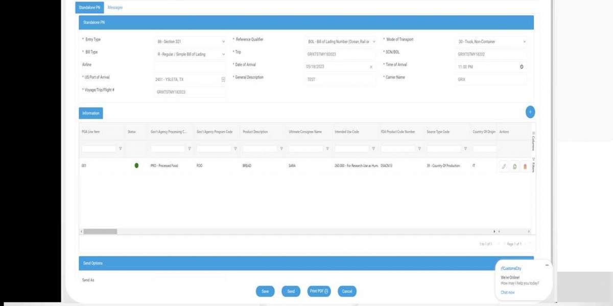 FDA Prior Notice Web Entry, US FDA Prior Notice Requirements and Compliance Guide