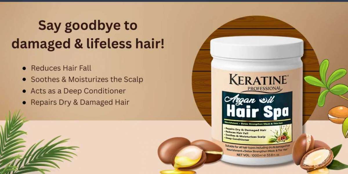 Get Soft, Shiny Hair at Home with Keratine Argan Oil Hair Spa