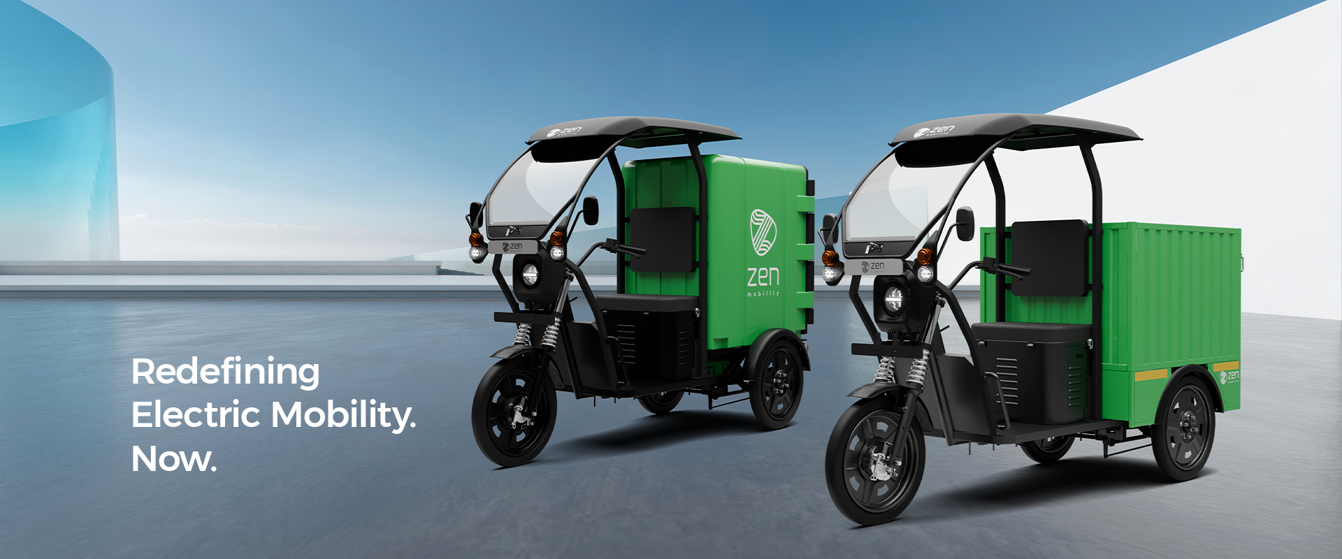 Zen Mobility | Custom Electric 2-Wheeler & 3-Wheeler EV Solutions India