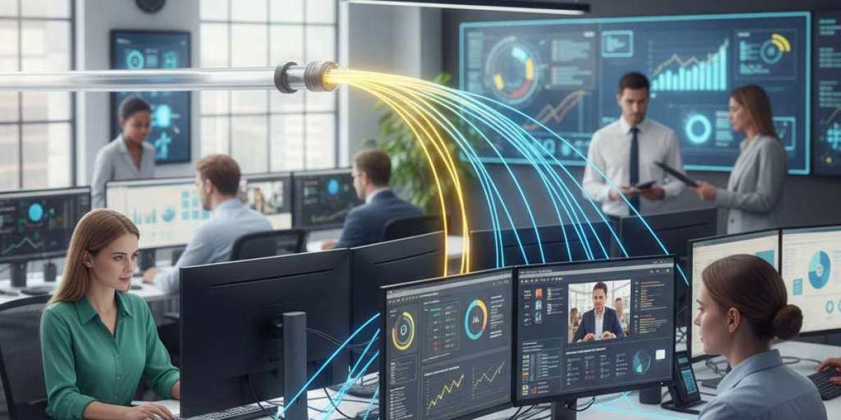 How Fiber Optic Internet Improves Office Efficiency.