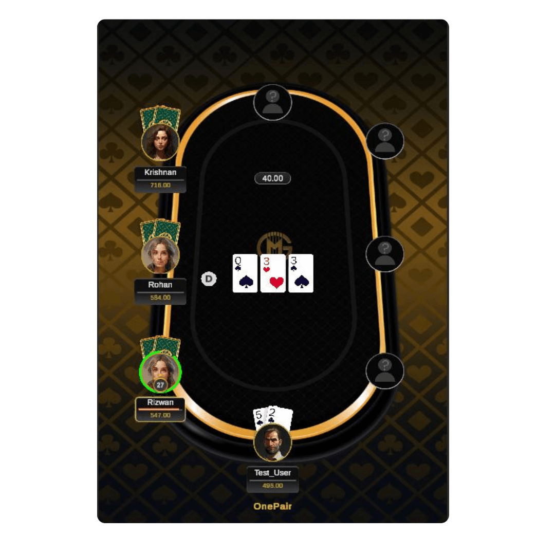 Poker game app development