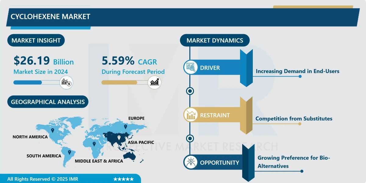 Cyclohexene Market Forecasted for Strategic Growth, Driven by High-Performance Nylon Demand
