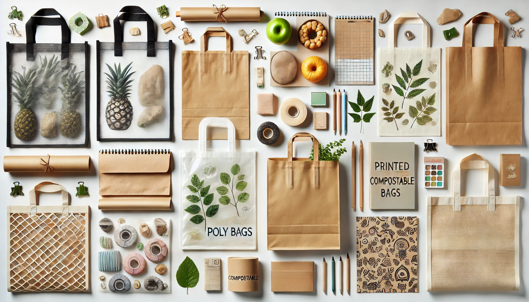 Exploring the Versatility of Cello Bags, Poly Bags, and Compostable Bags