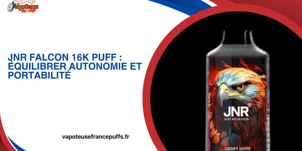 JNR Falcon 16k Puff : Équilibrer Autonomie et Portabilité