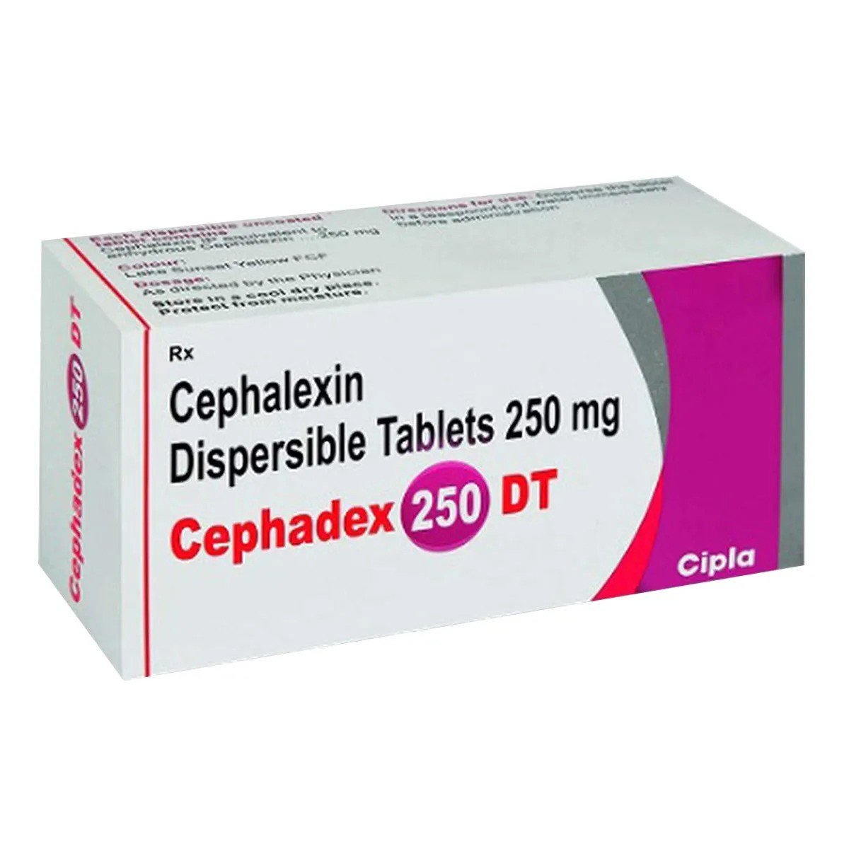 Cephadex 250 Mg (Cephalexin) Tablets DT - Ivercares