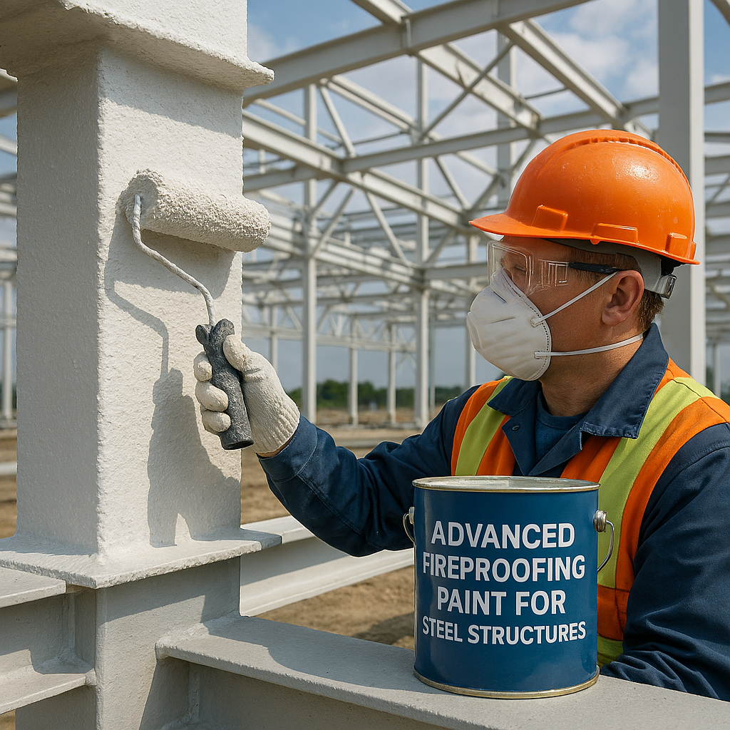 Advanced Fireproofing Paint for Steel Structures hosted at ImgBB — ImgBB