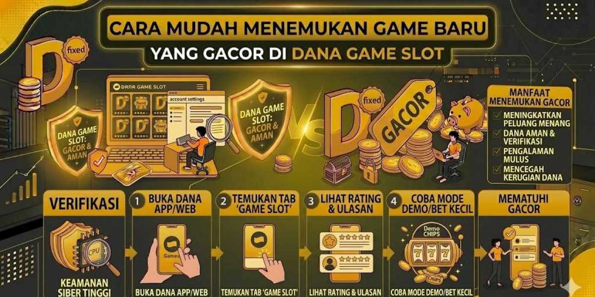 Cara Mudah Menemukan Game Baru yang Gacor di DANA Game Slot
