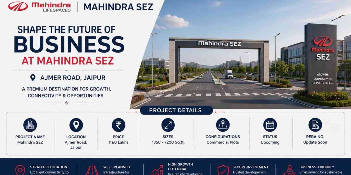 How to Choose the Right Commercial Plot in Mahindra SEZ Jaipur