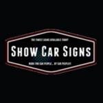Show Car Sign Profile Picture